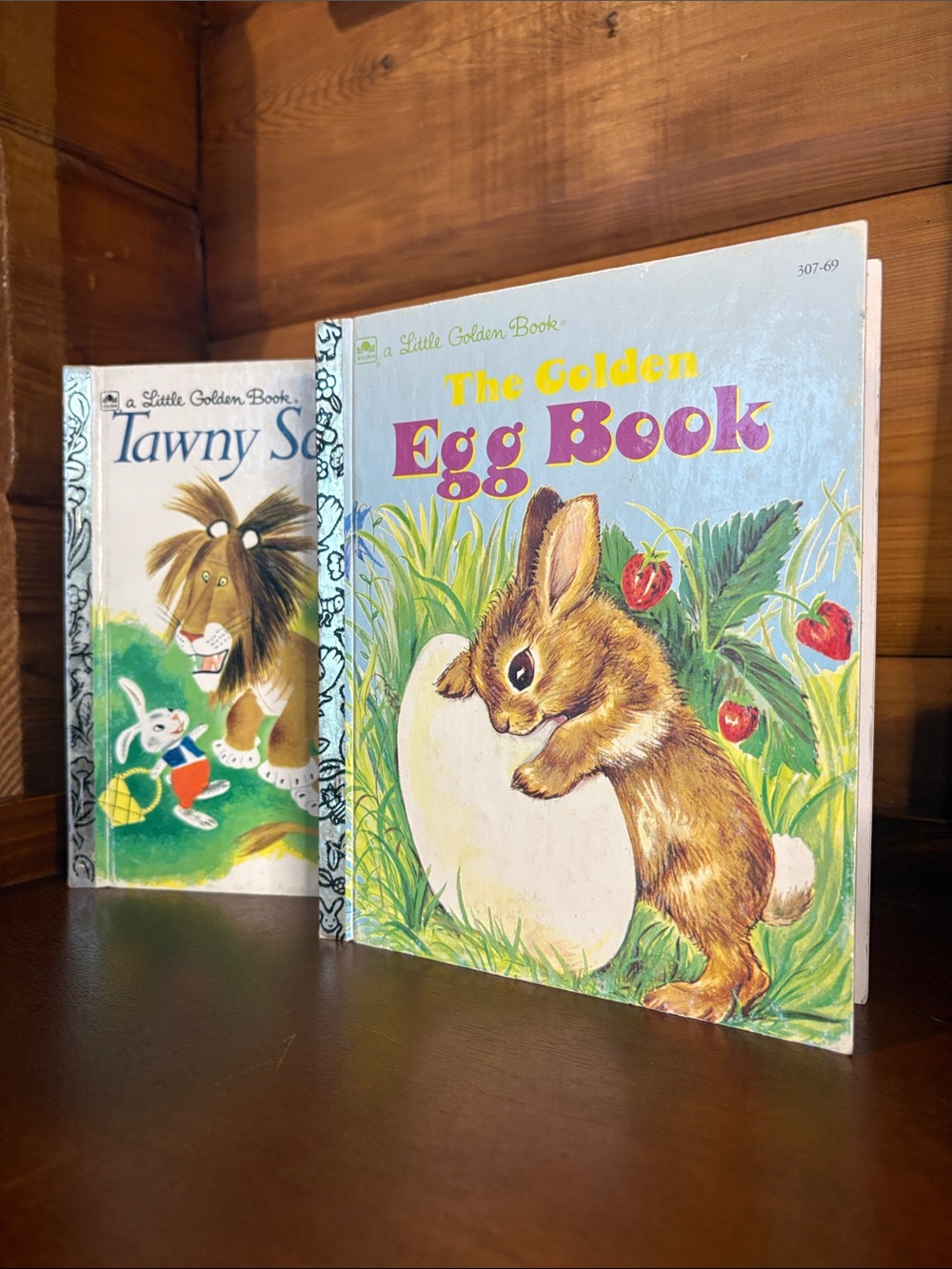 The Golden Egg + The Tawny Scrawny Lion, Little Golden Books